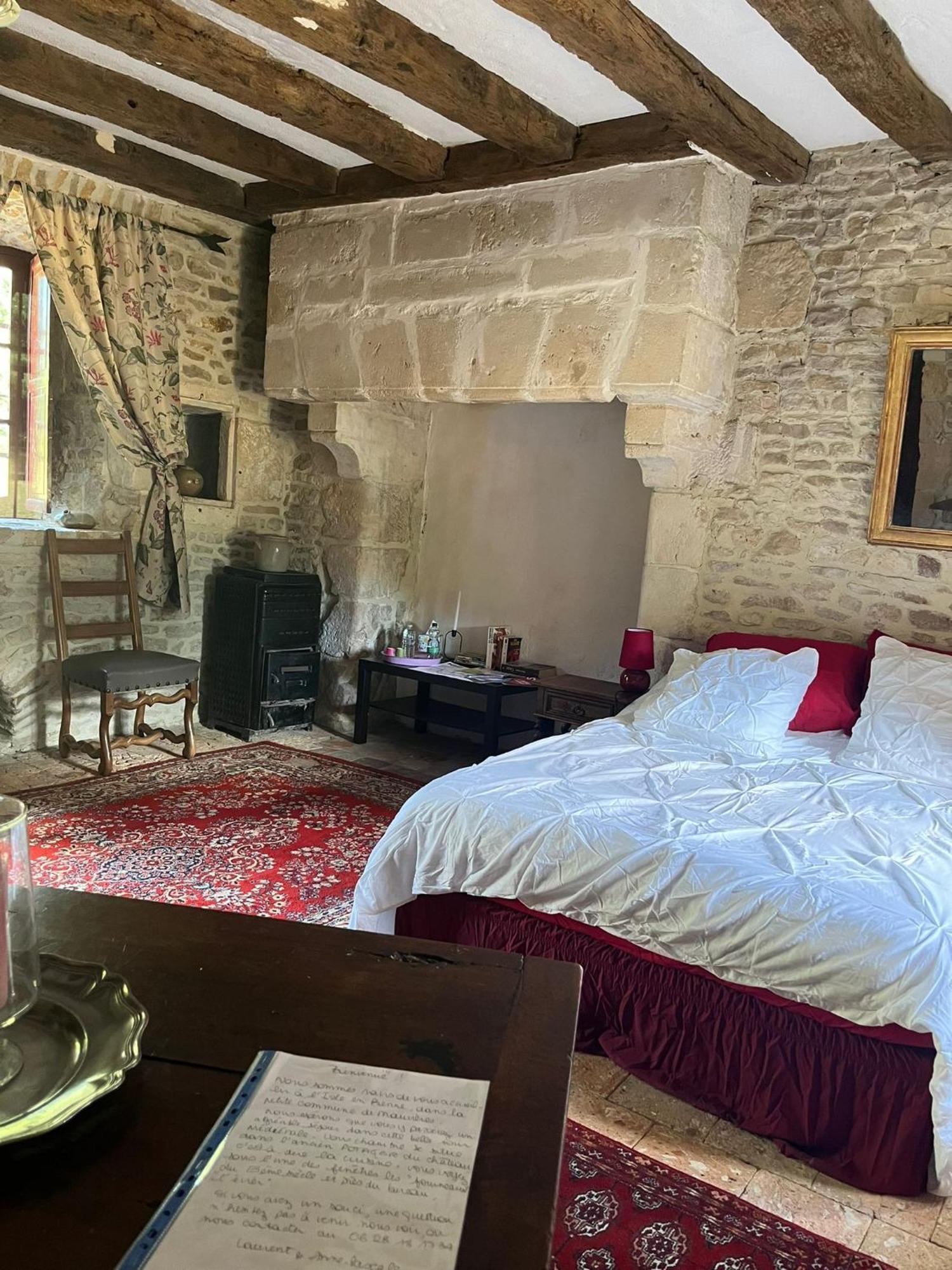 Chambre Dans Tour Du 15Eme Siecle Mauvieres 外观 照片